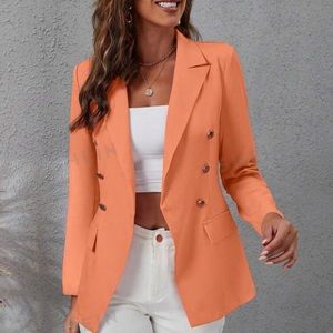 Orange blazer: worn once!